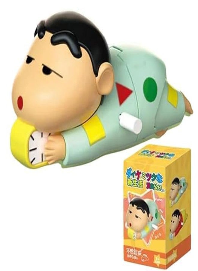Bitrexup Shinchan Moving Toy | Shinchan Action Figure Toys for Boys & Girls Multicolour | Shin-chan White Moving (Shinchan Moving Toy Blue) - Image 1